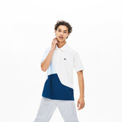 Men's L.12.12 Color-Blocked Thermoregulating Piqué Polo / Lacoste