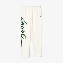 Unisex LIVE Signature Textured Fleece Sweatpants / Lacoste