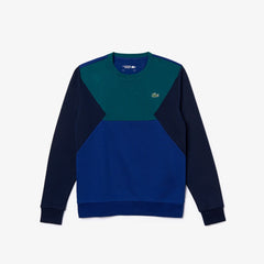 Men's SPORT Color-Blocked Cotton Fleece Tennis Sweatshirt / Lacoste