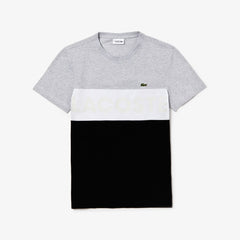 Men's SPORT Color-Blocked Cotton T-Shirt / Lacoste