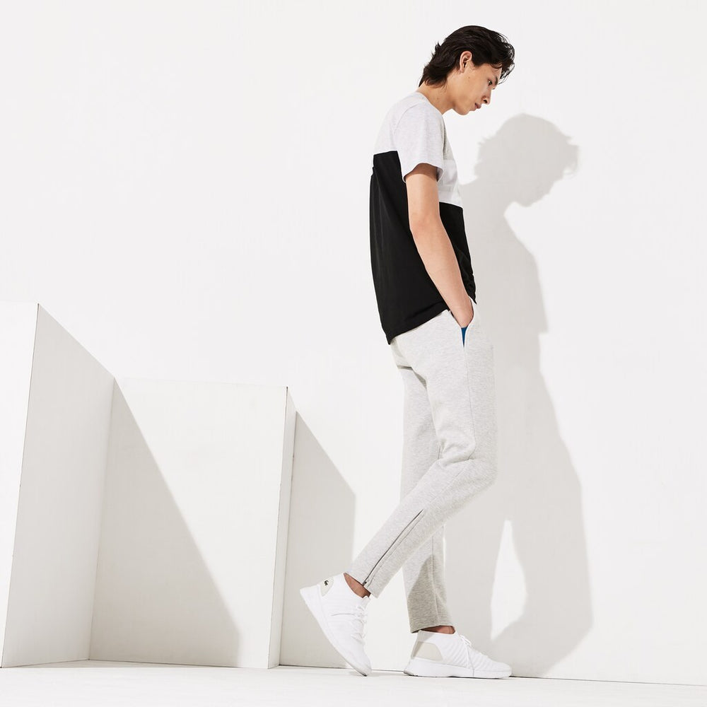 Men's SPORT Fitted Cotton-Blend Sweatpants / Lacoste