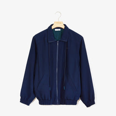 Women's Motion Oversized Twill Zippered Jacket / Lacoste