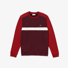 Men's Color-Block Cotton Fleece Sweatshirt / Lacoste