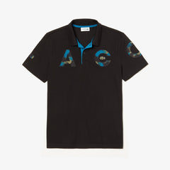 Men's Camo Logo Ultra-Light Cotton Polo / Lacoste