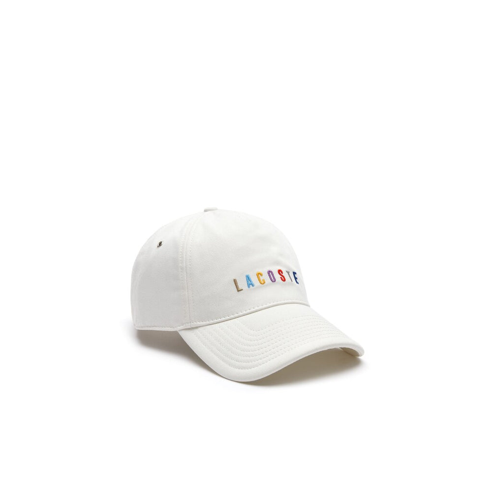 Men's Multicolored Logo Cotton Cap / Lacoste