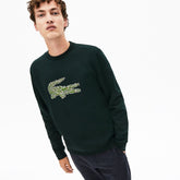 Men's Crewneck Croco Magic Logo Fleece Sweatshirt / Lacoste