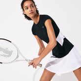 Women's SPORT Stretch Tech Jersey Mesh T-shirt / Lacoste