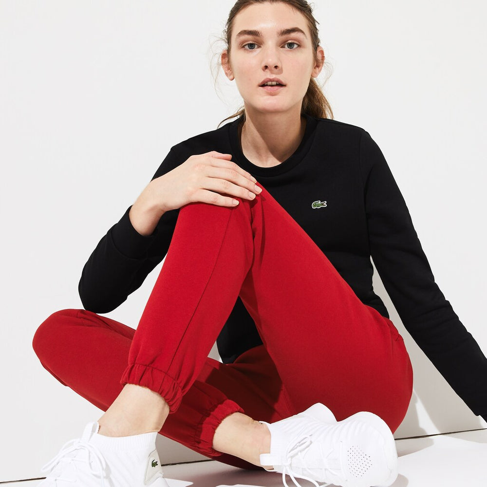 Women's SPORT Signature Waistband Fleece Sweatpants / Lacoste