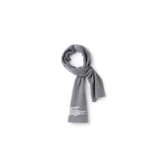 Men's Jacquard Crocodile Wool Scarf / Lacoste