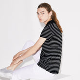 Women's SPORT Striped Technical Jersey Golf Polo / Lacoste