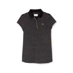 Women's SPORT Striped Technical Jersey Golf Polo / Lacoste