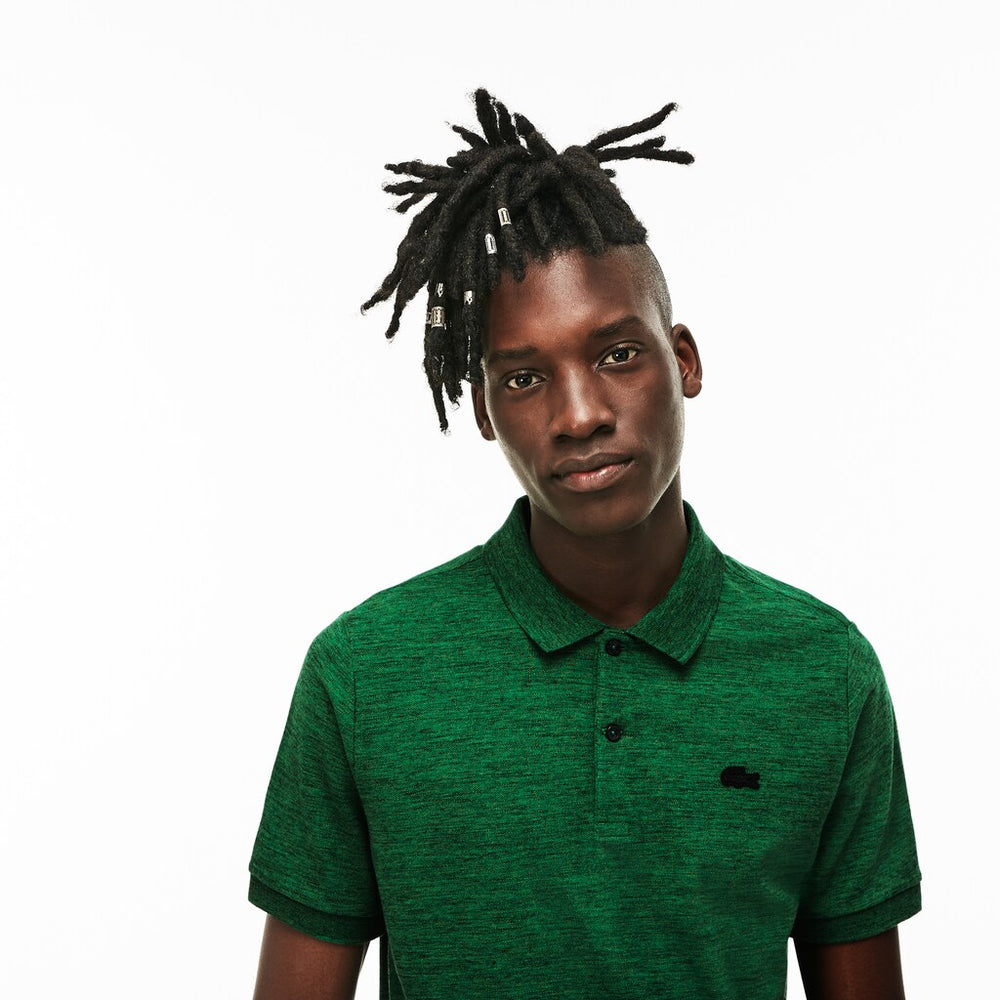 Unisex LIVE Slim Fit Stretch Mini Piqué Polo / Lacoste