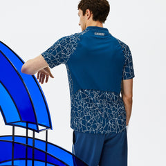 Men's SPORT Novak Djokovic Print Technical Jersey Polo / Lacoste