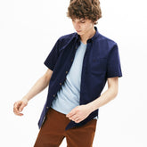 Men's Regular Fit Mini Piqué Shirt / Lacoste