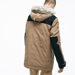 Unisex LIVE Water-Resistant Canvas Quilted Parka / Lacoste