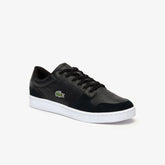 Men's Masters Cup Leather and Suede Sneakers / Lacoste