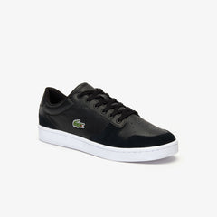 Men's Masters Cup Leather and Suede Sneakers / Lacoste