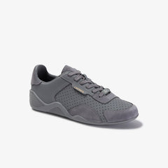 Women's Hapona Leather and Suede Sneakers / Lacoste