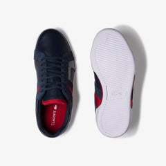 Men's Chaymon Club Leather and Suede Sneakers / Lacoste