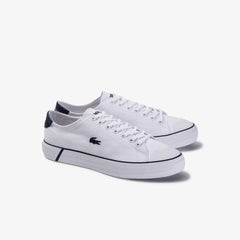 Men's Gripshot Textured Canvas Sneakers / Lacoste
