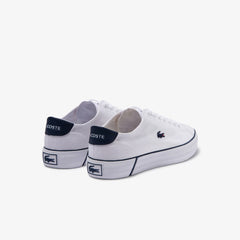 Men's Gripshot Textured Canvas Sneakers / Lacoste