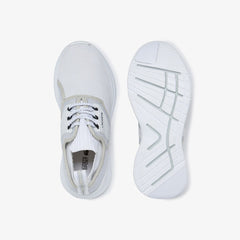Women's LT Sense Reflective Textile Sneakers / Lacoste