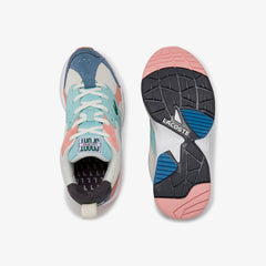 Women's Storm 96 Textile and Suede Sneakers / Lacoste