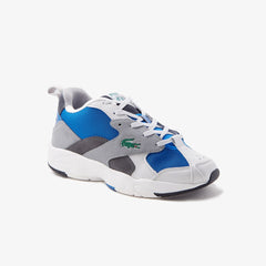 Men's Storm 96 Textile and Suede Sneakers / Lacoste