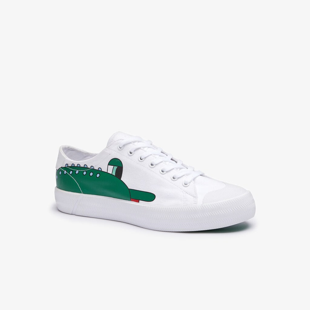Lacoste x Jeremyville Men's Gripshot Canvas Trainers / Lacoste