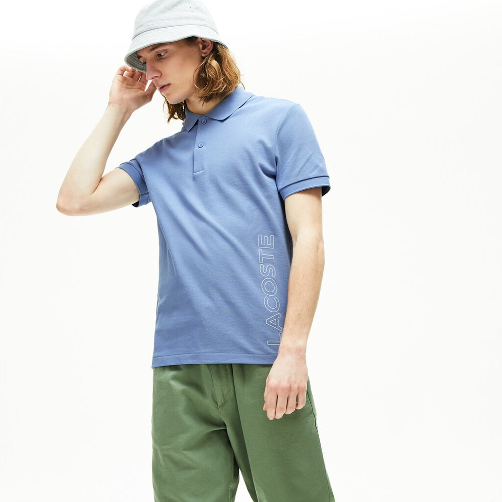 Men's -Branded Cotton Polo Shirt / Lacoste
