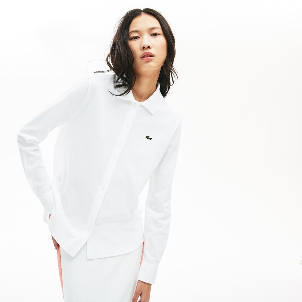 Women's Soft Cotton Oxford Style Polo Shirt / Lacoste