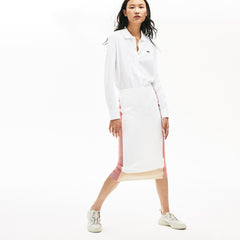 Women's Soft Cotton Oxford Style Polo Shirt / Lacoste