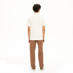 Men's Regular Fit Linen-Blend Polo Shirt / Lacoste