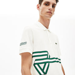 Men's Stripe Print Polo Shirt / Lacoste