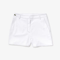 Women's Made in France Contrast Stitching Shorts / Lacoste