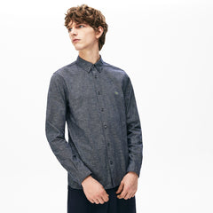 Men's Checkered Cotton Shirt / Lacoste