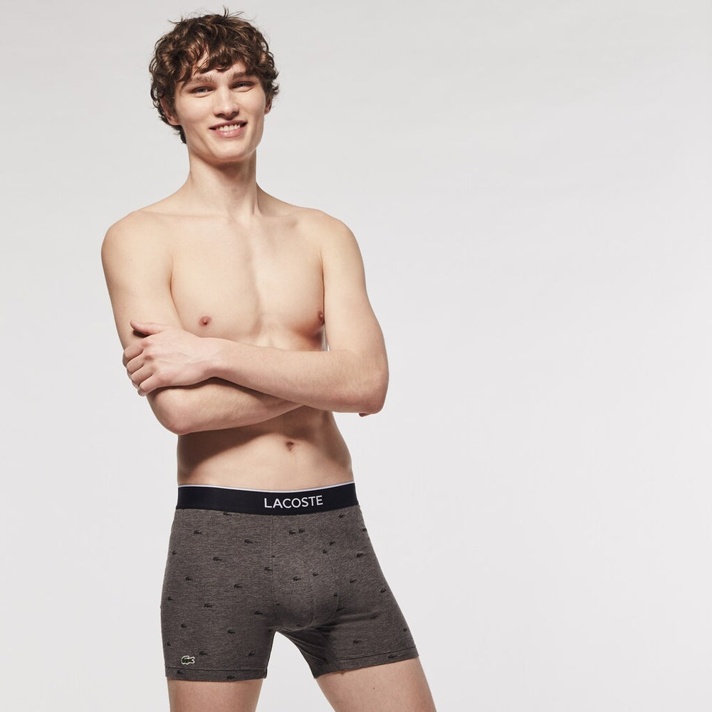 Pack of 3 Long Boxer Briefs / Lacoste
