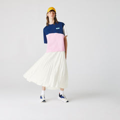 Women's Branded Elasticised Pleated Skirt / Lacoste