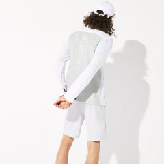 Men's SPORT Light Water-Resistant Zip Golf Jacket / Lacoste