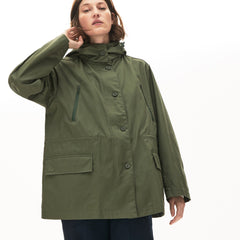 Women's Flared Water-Resistant Parka / Lacoste