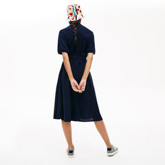 Women's Cotton Piqué Belted Polo Dress / Lacoste