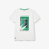 Men's SPORT Roland Garros Plant Print T-shirt / Lacoste