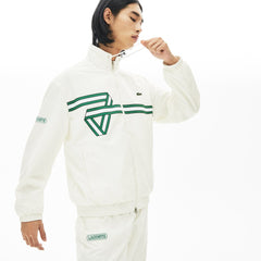 Men's Print Band Zip Heritage Tracksuit Jacket / Lacoste