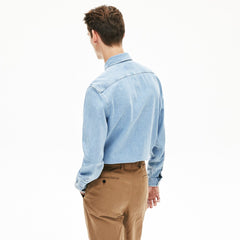 Men's Snap Button Denim Shirt / Lacoste