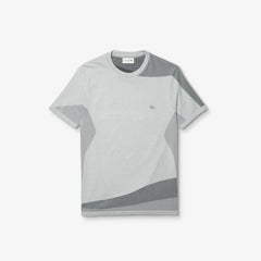 Men's Motion Slim Fit Mixed-Stitch T-shirt / Lacoste