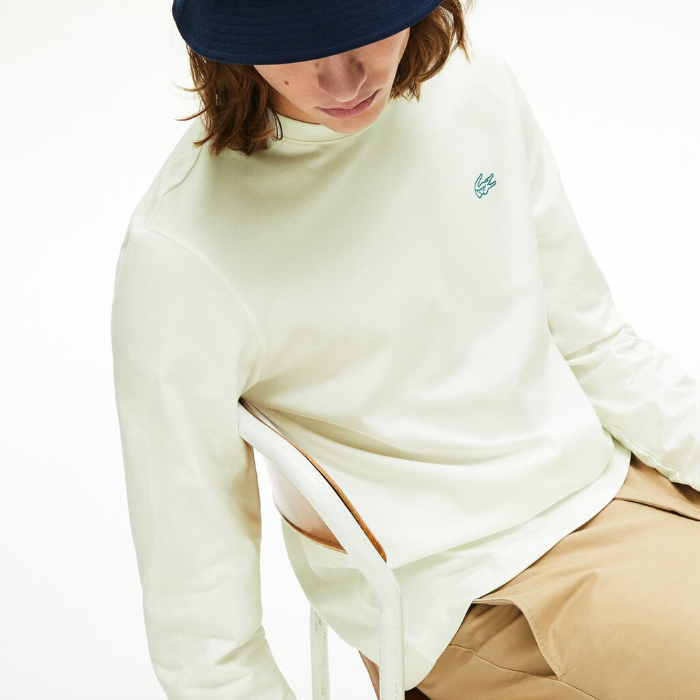 Men's Reflective Croc Regular Fit Cotton T-shirt / Lacoste