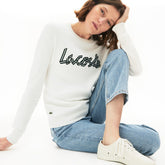 Women's Cotton Crew Neck Sweater / Lacoste