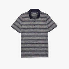 Men's SPORT Striped Breathable Golf Polo Shirt / Lacoste