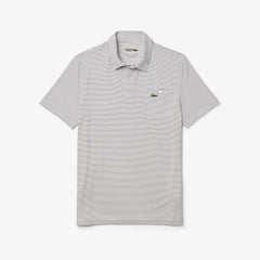 Men's SPORT Breathable Striped Golf Polo Shirt / Lacoste
