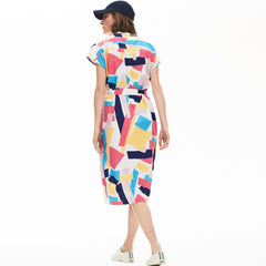 Women's Abstract-Print Shirtdress / Lacoste